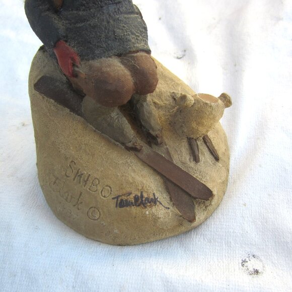 VTG 1987 TOM CLARK GNOME, SKIBO, SIGNED BY ARTIST - Picture 5 of 9